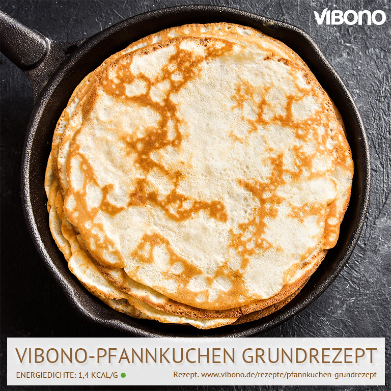 Vibono-Pfannkuchen Grundrezept | Vibono