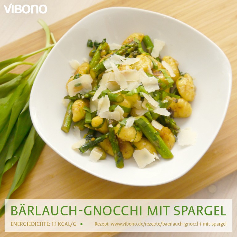 Bärlauch-Gnocchi mit Spargel | Vibono