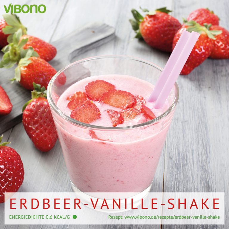 Erdbeer-Vanille-Shake