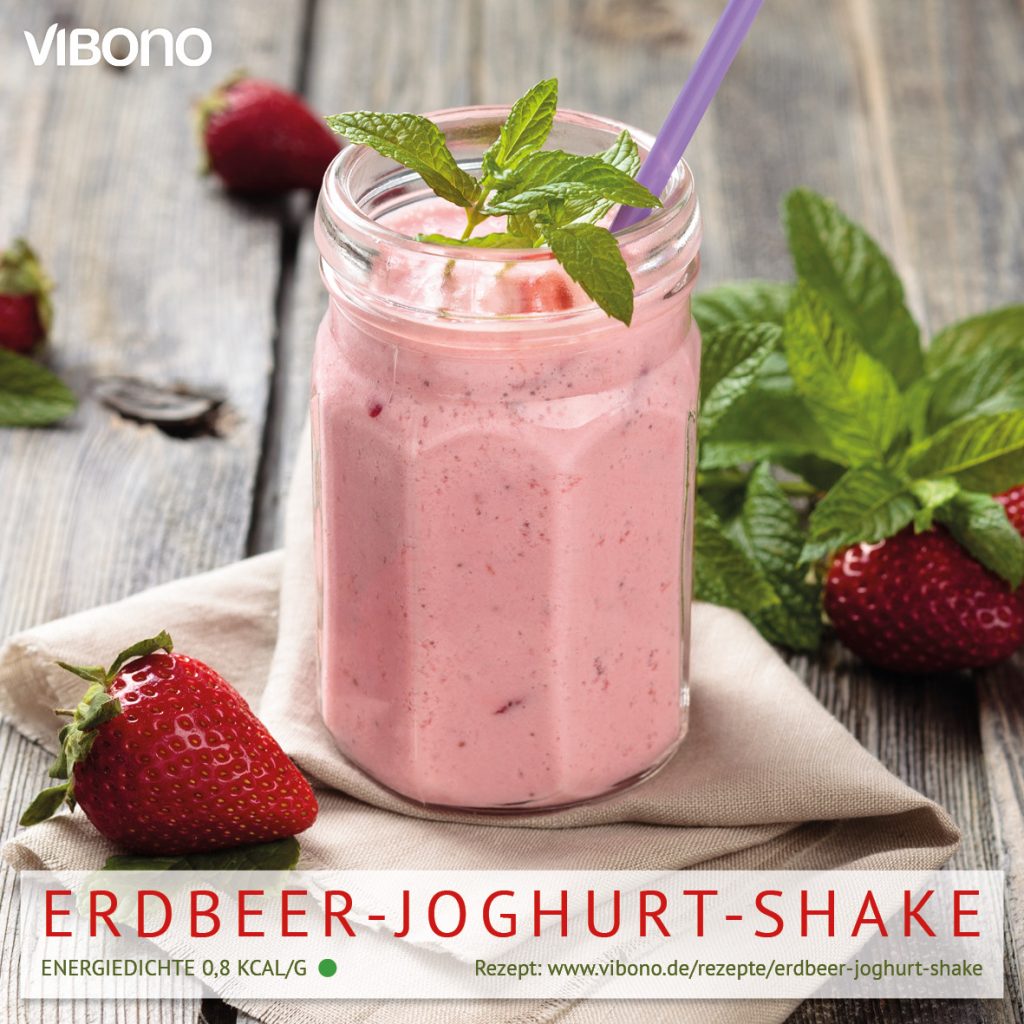 Erdbeer-Joghurt-Shake | Vibono