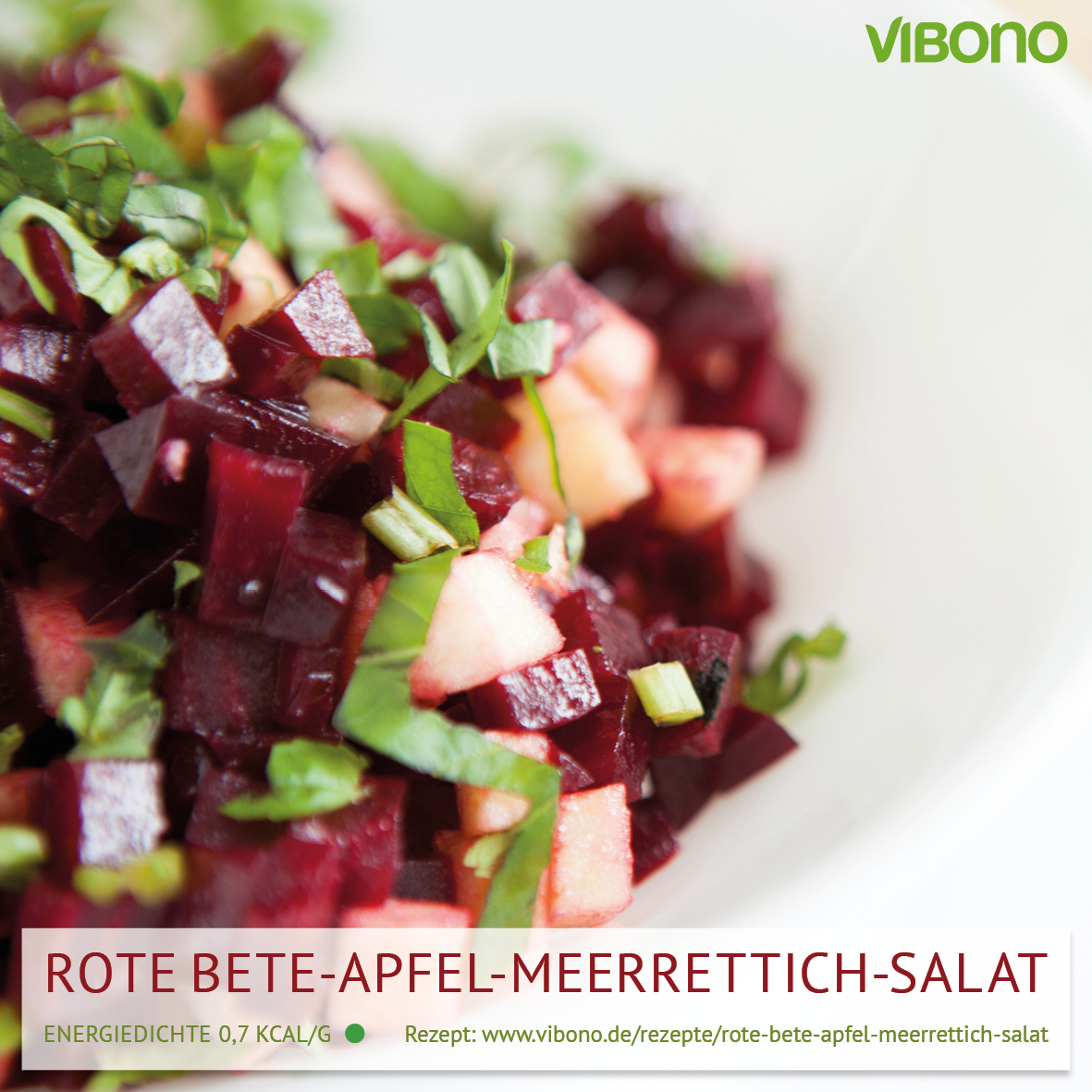 Rote Bete-Apfel-Meerrettich-Salat | Vibono