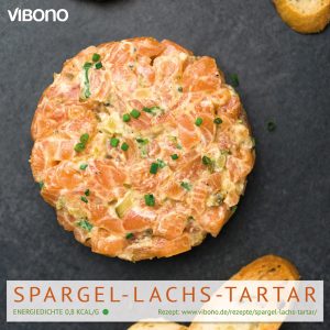 Spargel-Lachs-Tartar