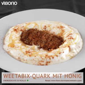 Weetabix-Quark mit Honig