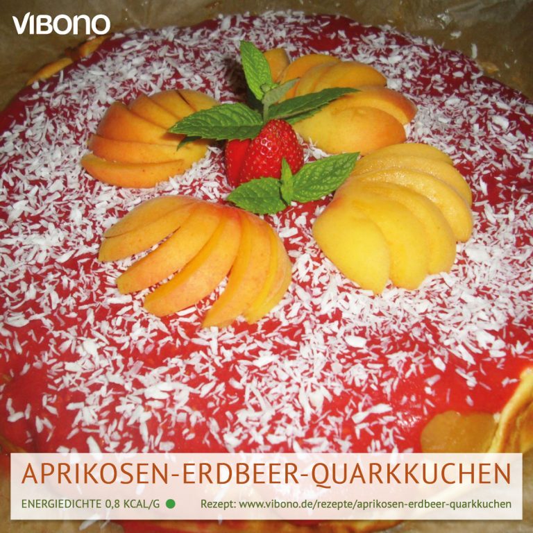 Aprikosen-Erdbeer-Quarkkuchen