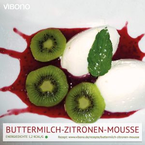 Buttermilch-Zitronen-Mousse