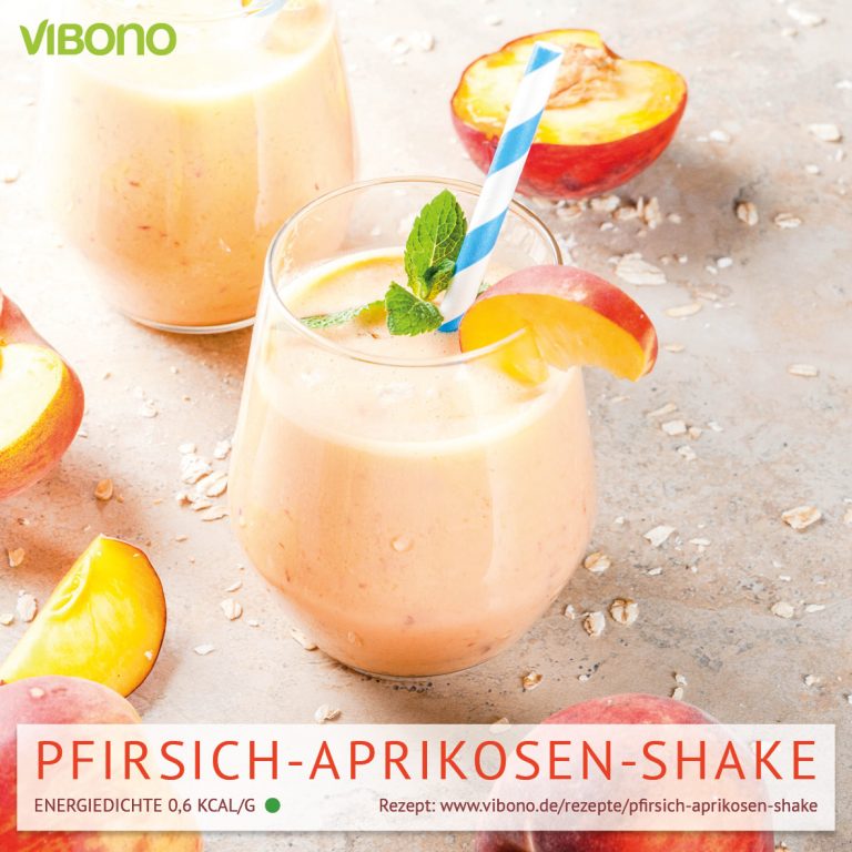 Pfirsich-Aprikosen-Shake