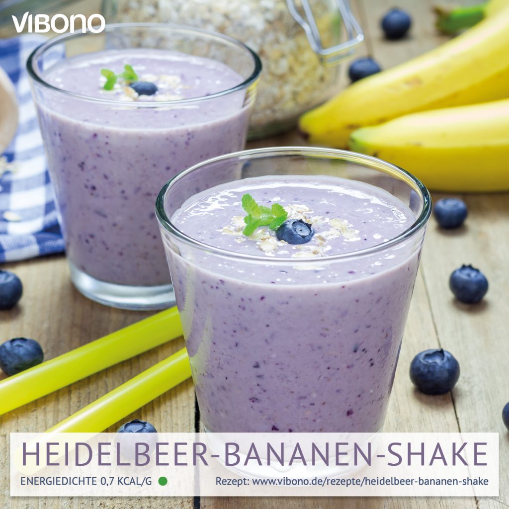 Heidelbeer-Bananen-Shake | Vibono