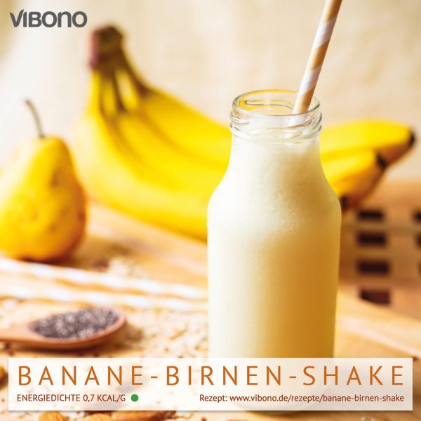 Banane-Birnen-Shake | Vibono