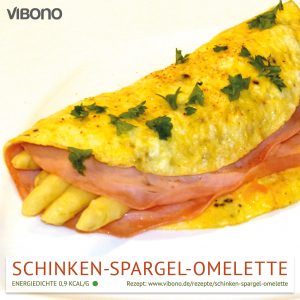 Schinken-Spargel-Omelette