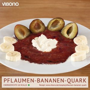 Pflaumen-Bananen-Quark