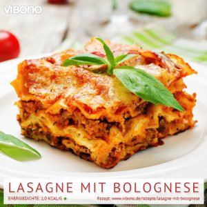 Lasagne mit Bolognese