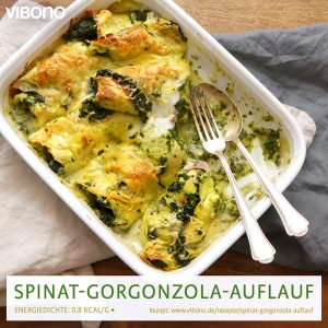 Spinat-Gorgonzola-Auflauf