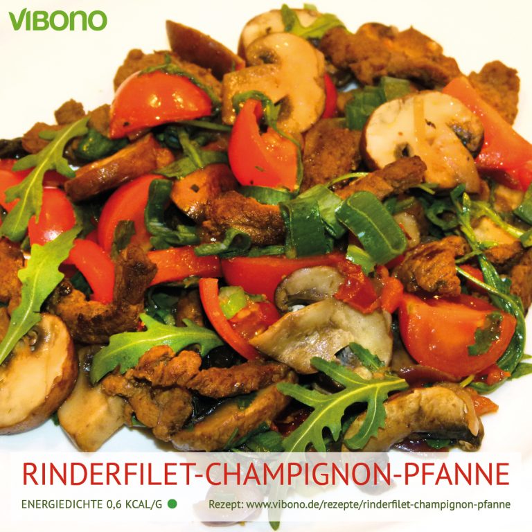 Rinderfilet-Champignon-Pfanne