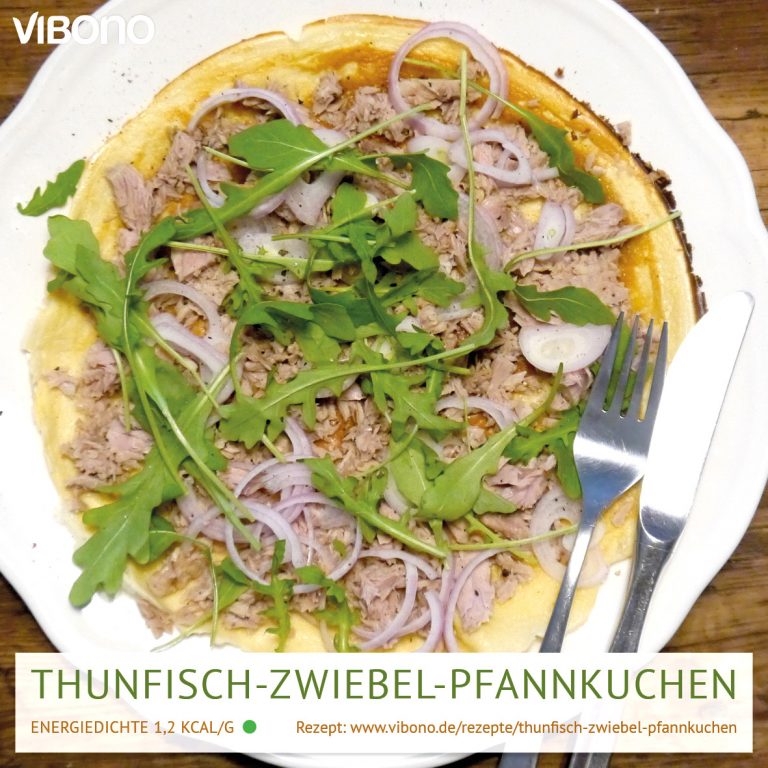 Thunfisch-Zwiebel-Pfannkuchen