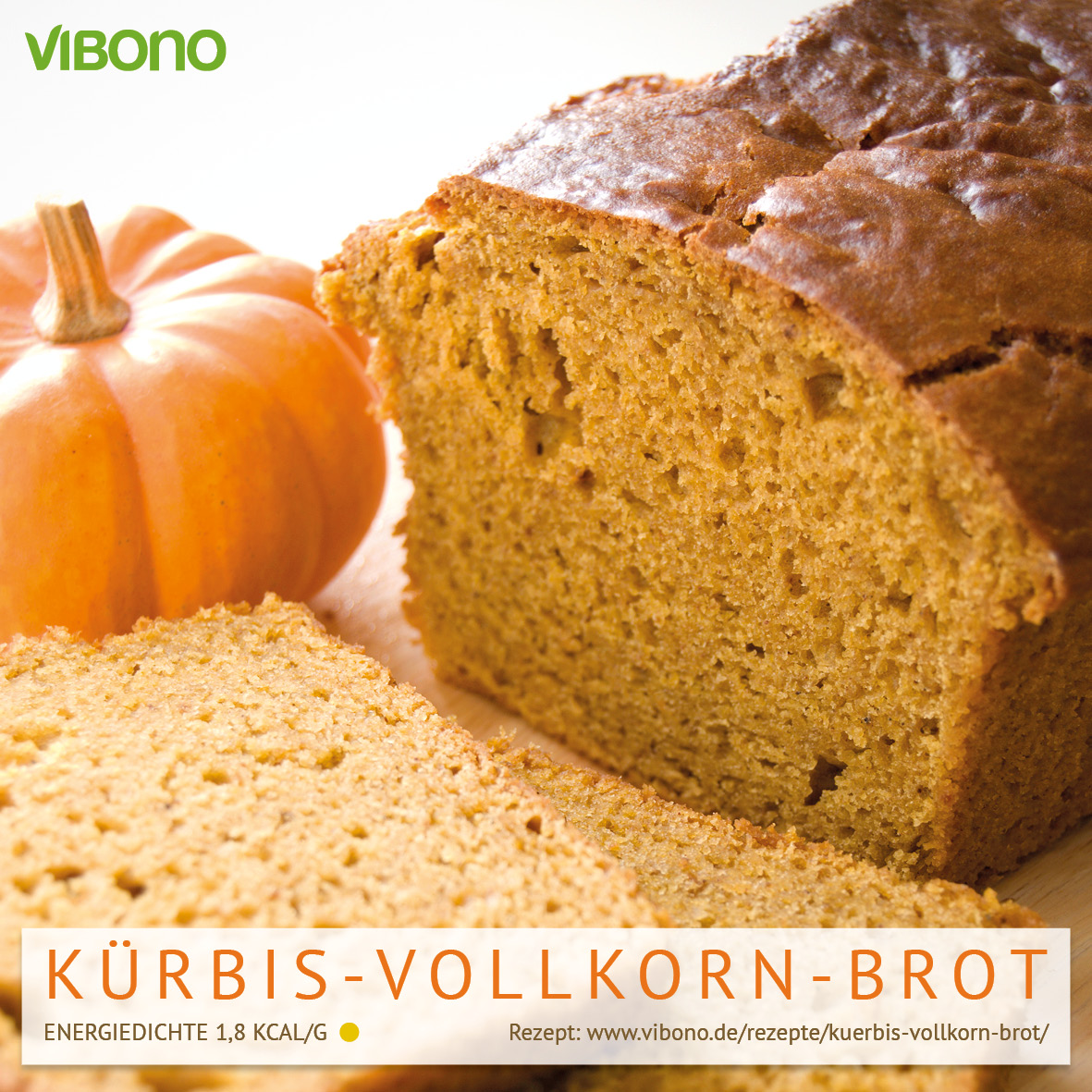 Kürbis-Vollkorn-Brot | Vibono