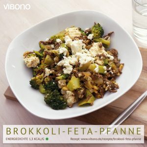 Brokkoli-Feta-Pfanne