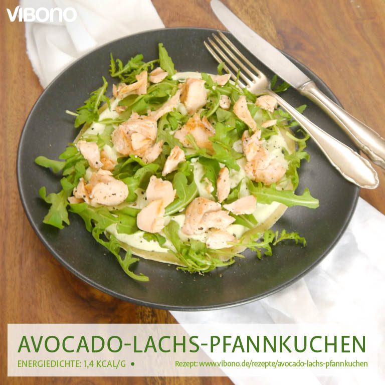 Avocado-Lachs-Pfannkuchen