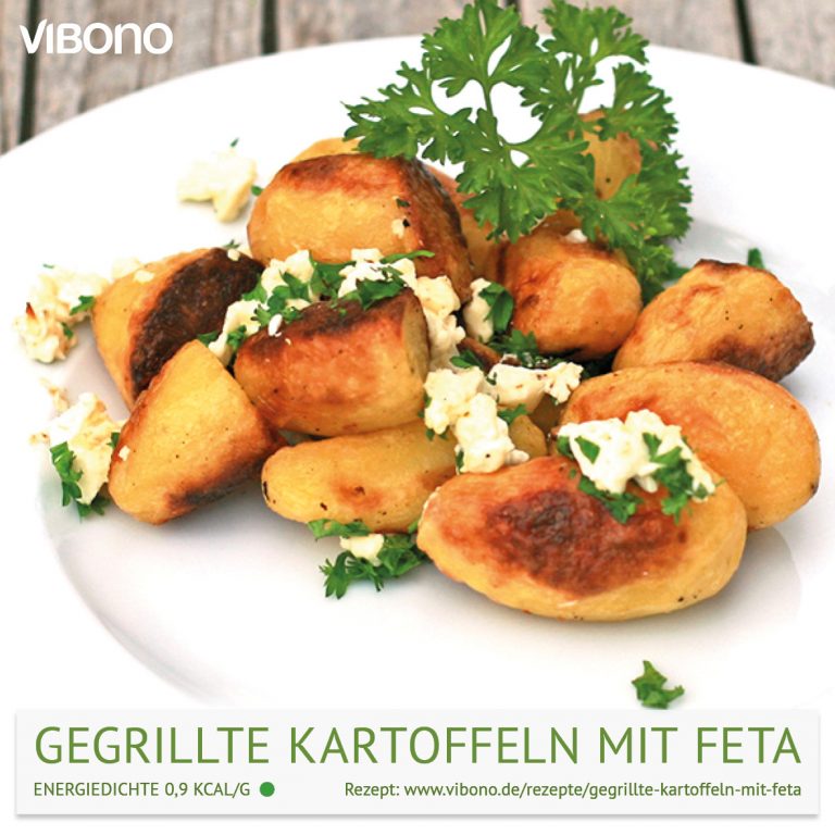 Gegrillte Kartoffeln mit Feta