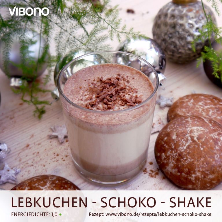 Lebkuchen-Schoko-Shake