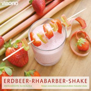 Erdbeer-Rhabarber-Shake