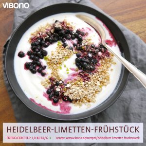 Heidelbeer-Limetten-Frühstück