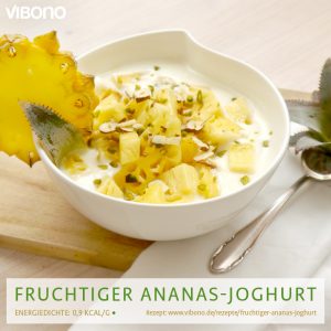 Fruchtiger Ananas-Joghurt
