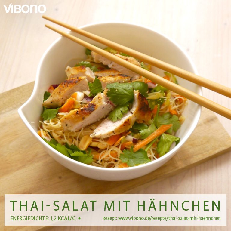 Thai-Salat mit Hähnchen