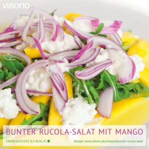 Bunter Rucola-Salat