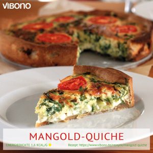 Mangold-Quiche