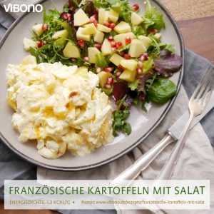 Französiche Kartoffeln mit Salat
