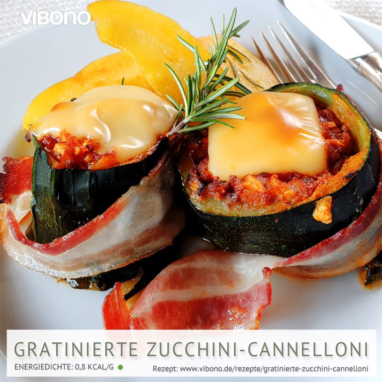 Gratinierte Zucchini-Cannelloni