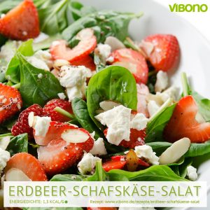 Erdbeer-Schafskäse-Salat