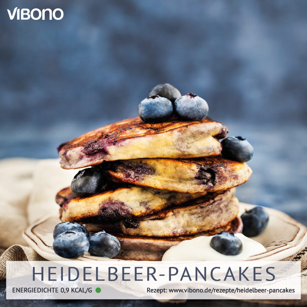 Heidelbeer-Pancakes | Vibono