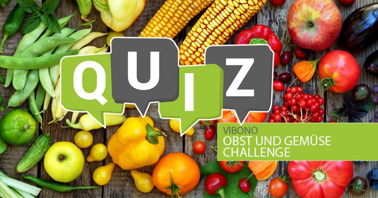 Quiz zur Obst-Gemüse-Challenge